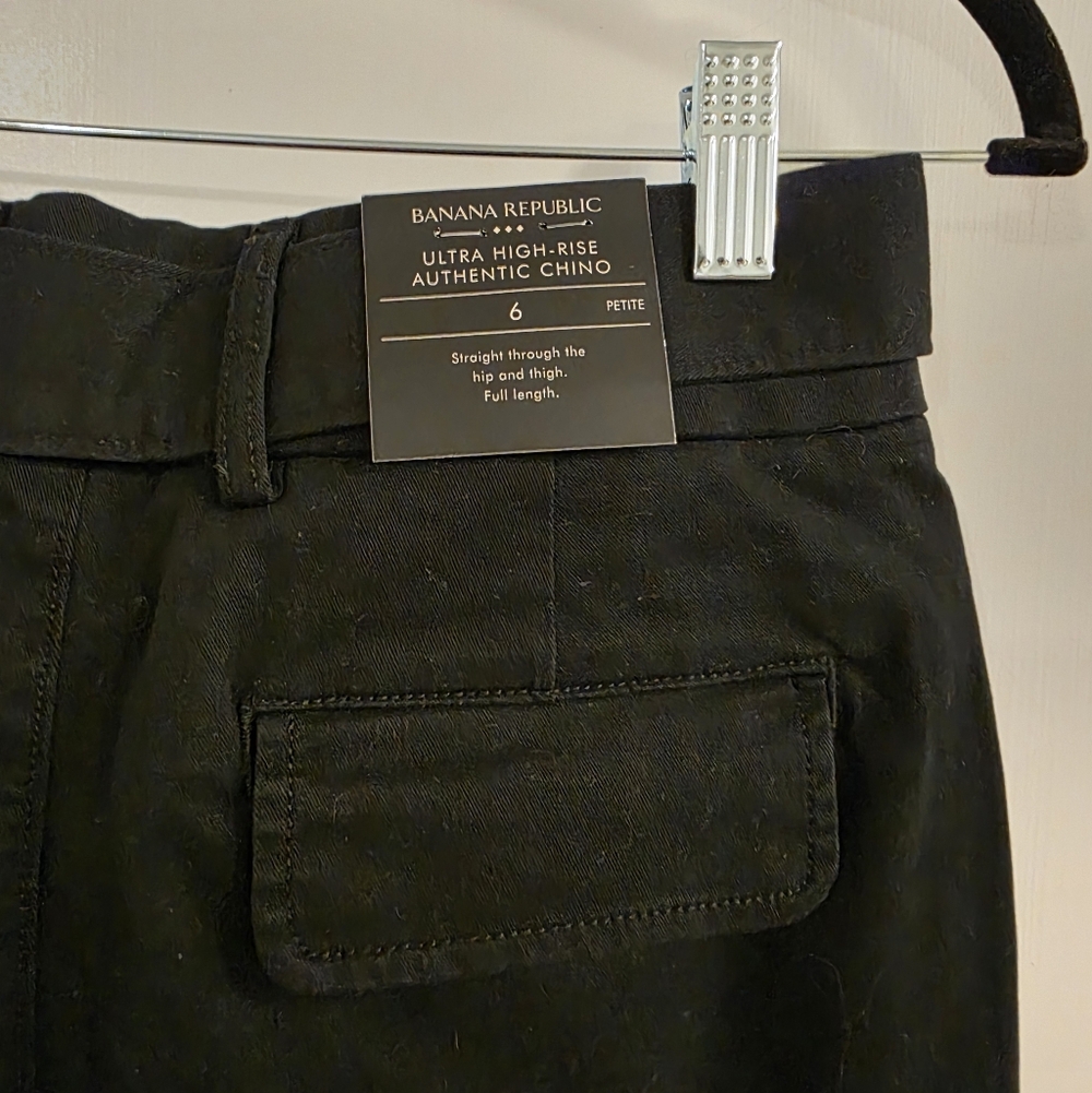 Banana Republic Dark Gray Chino Pants